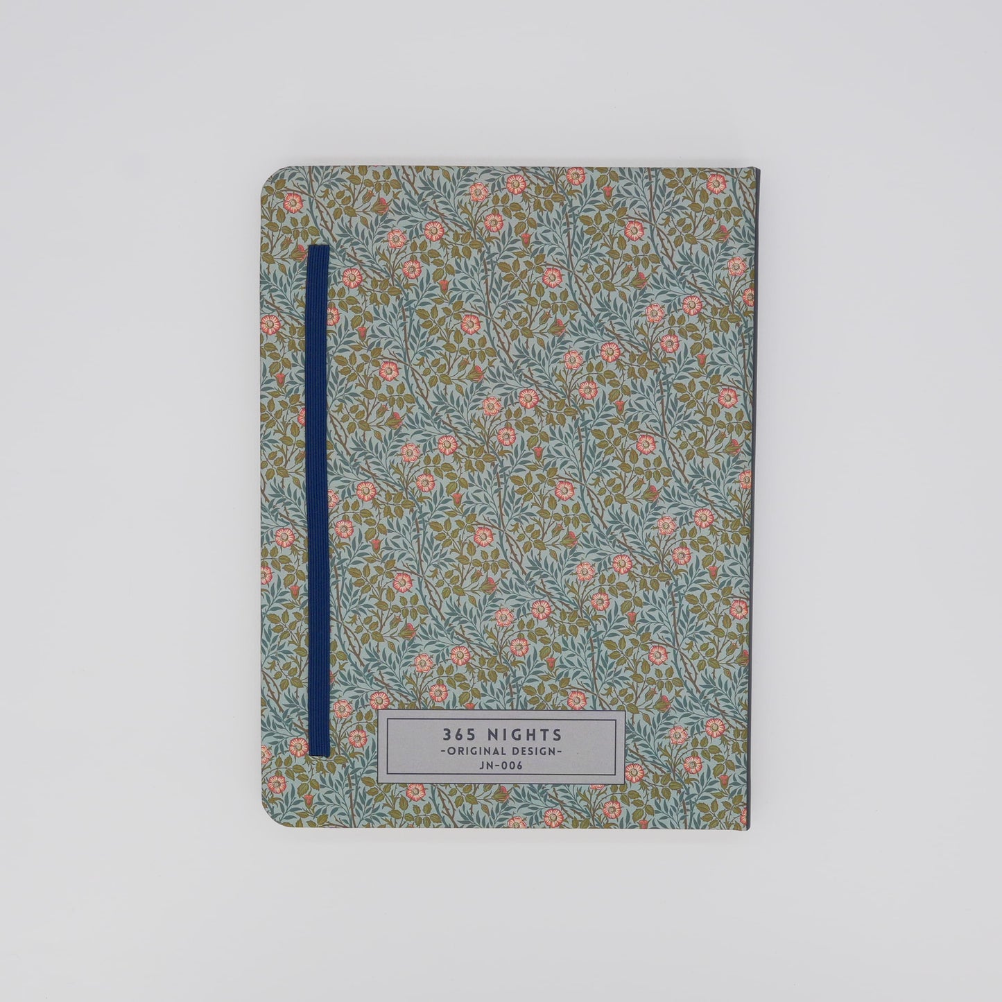 Blue Wildness John Henry Dearle Inspired Journal - Back