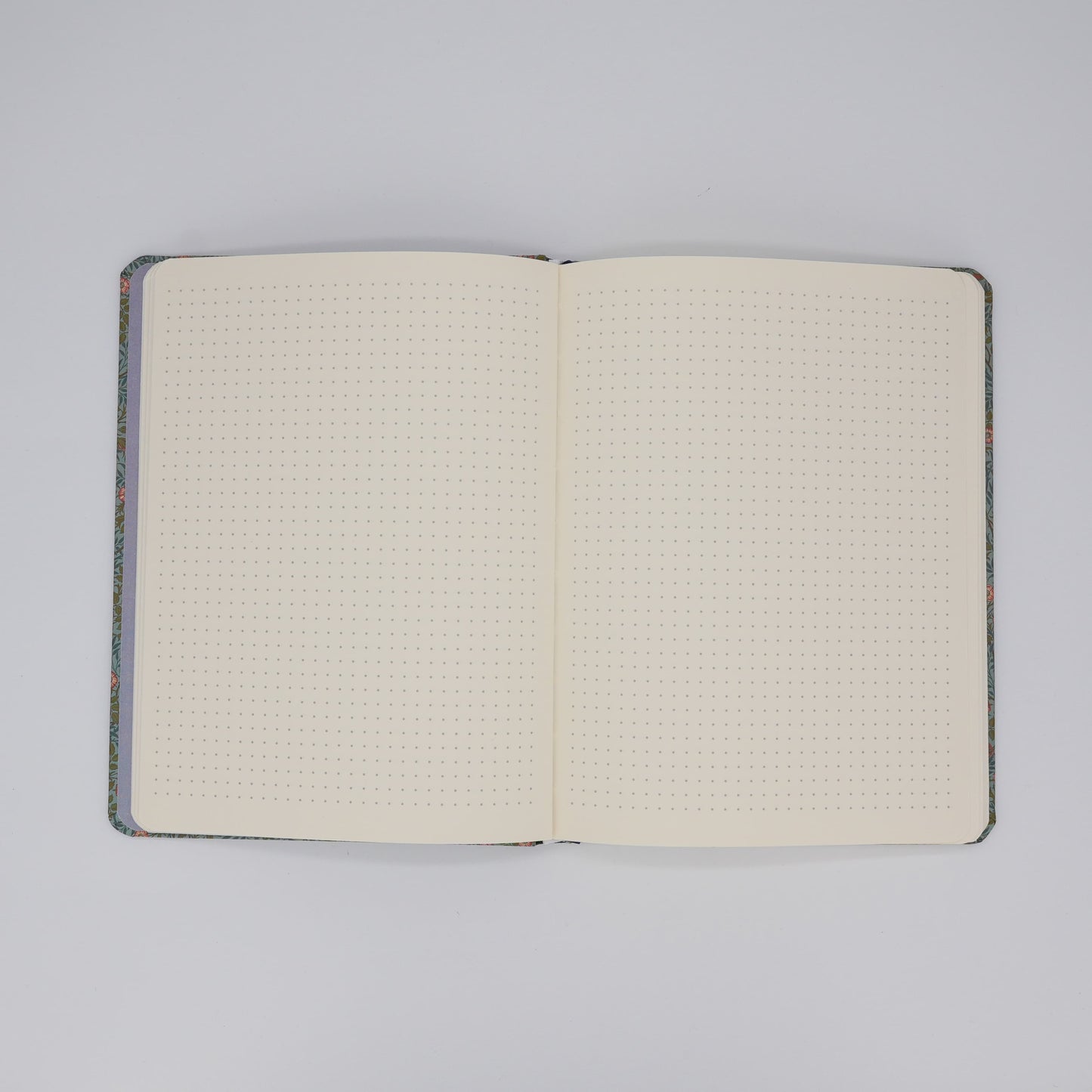Blue Wildness John Henry Dearle Inspired Journal - Dotted pages