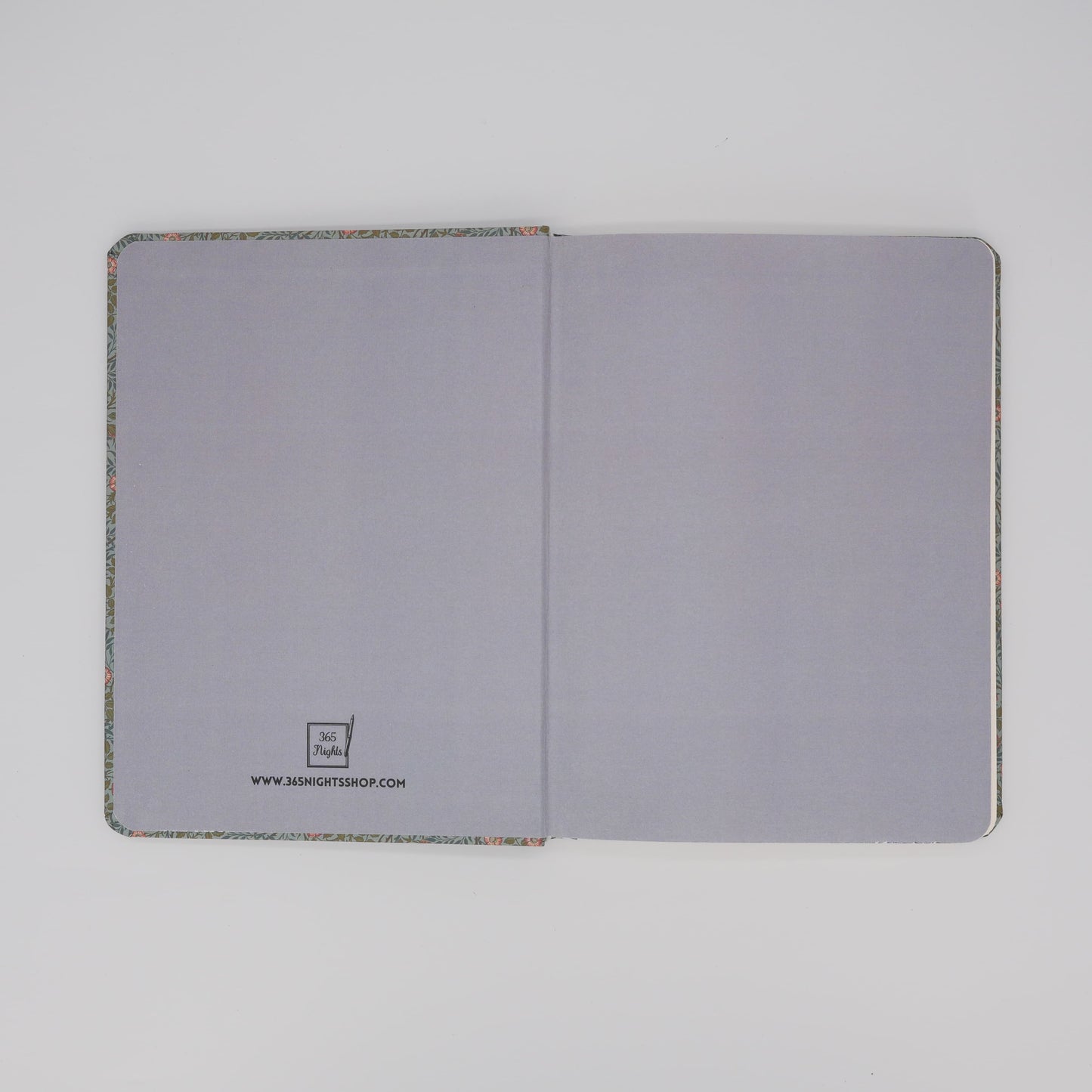 Blue Wildness John Henry Dearle Inspired Journal - Title Page