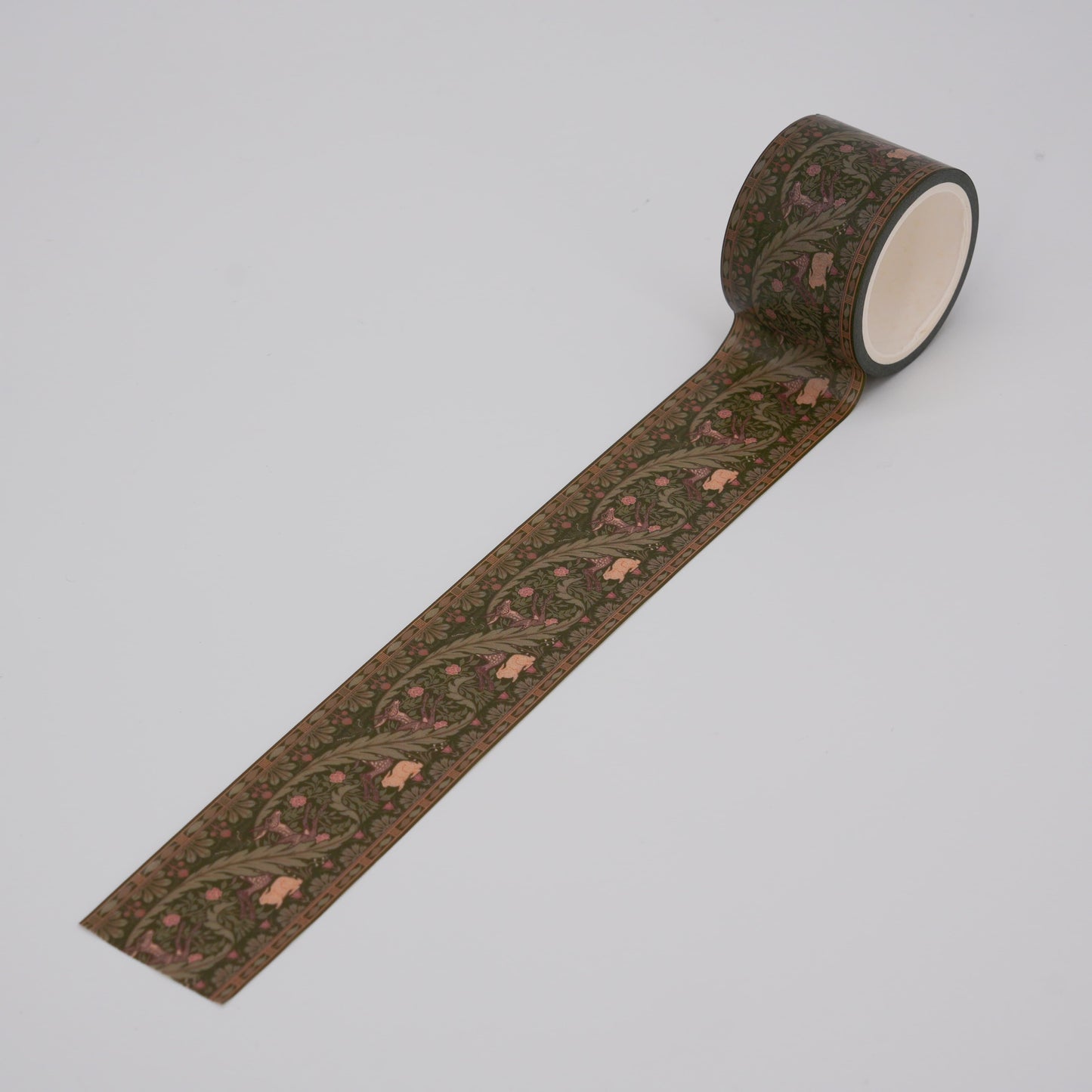 Deer and Rabbits British Arts & Crafts Washi Tape – Illustrated Paper Tape