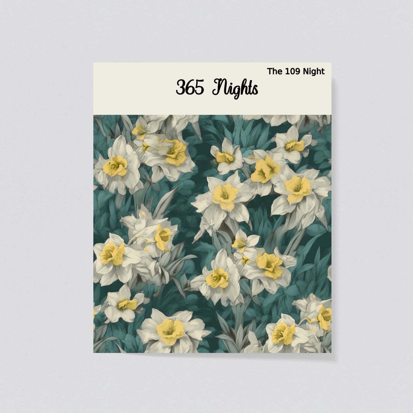 Floral Washi Sticker Set - Daffodil Washi Paper