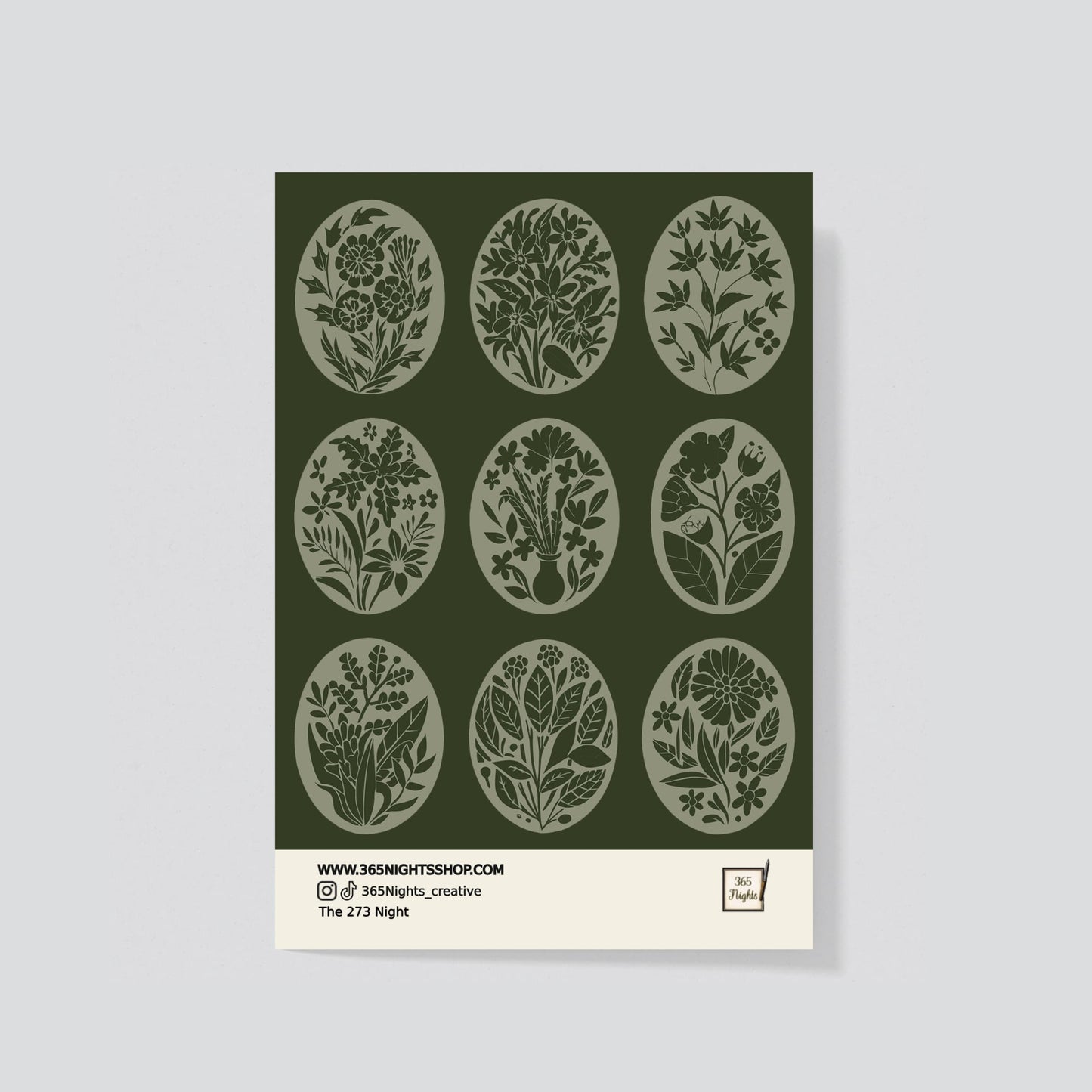 flower stamps washi sticker set f