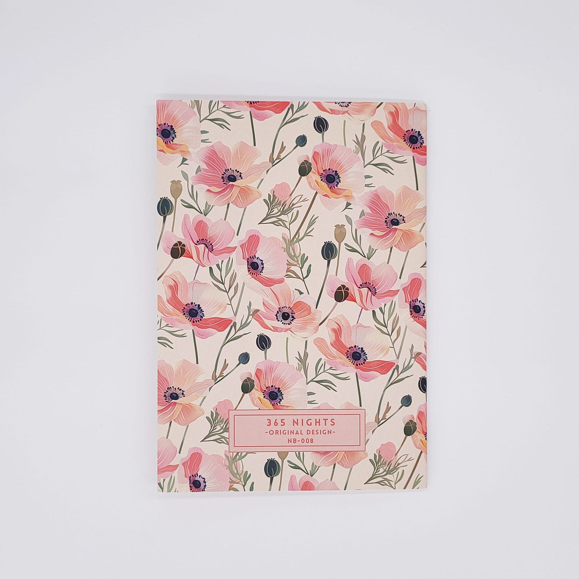 Anemone Notebook Back