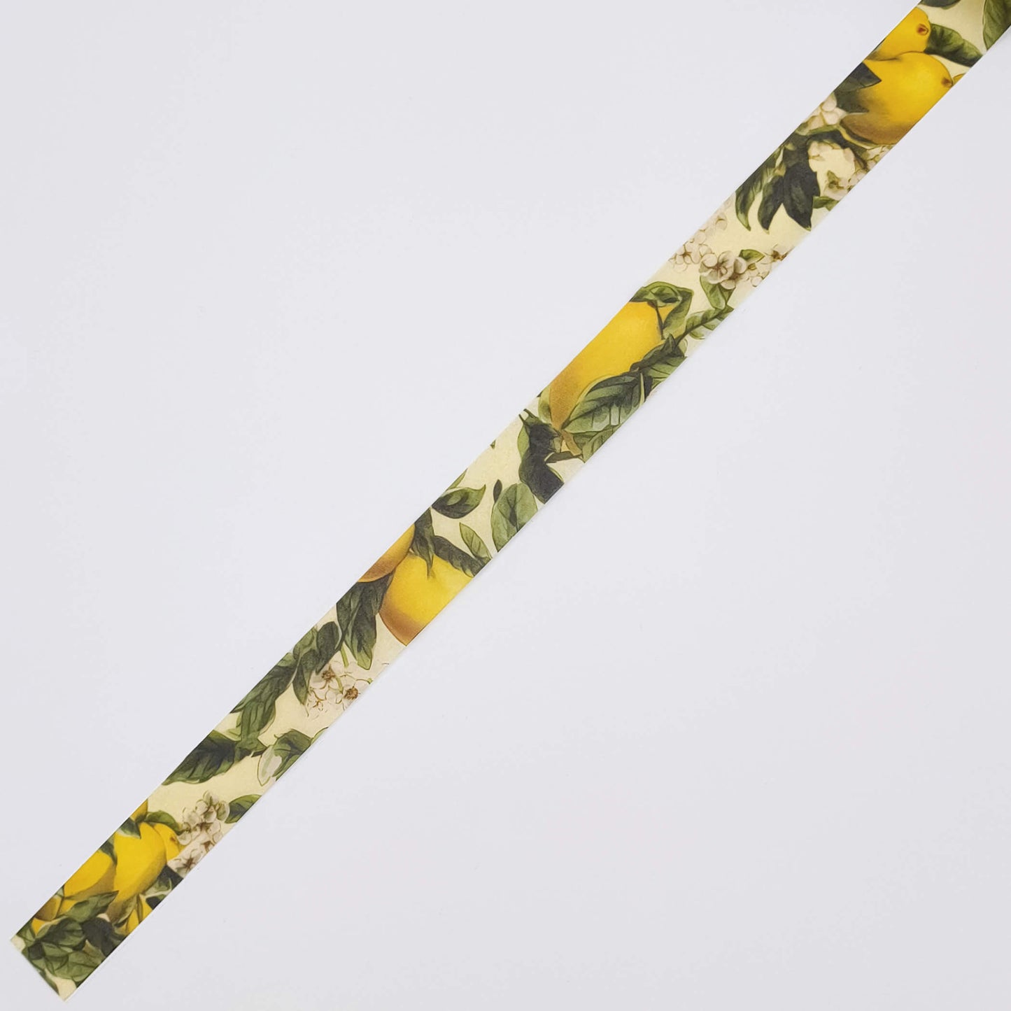 Autumn Fruit Washi Tape Set - Lemon Fall Adhesive Tape Loop