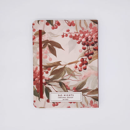 Berries Hardcover Journal back