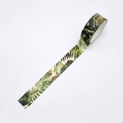 Botany Washi Tape Set Tropical Monstera Summer Washi Tape