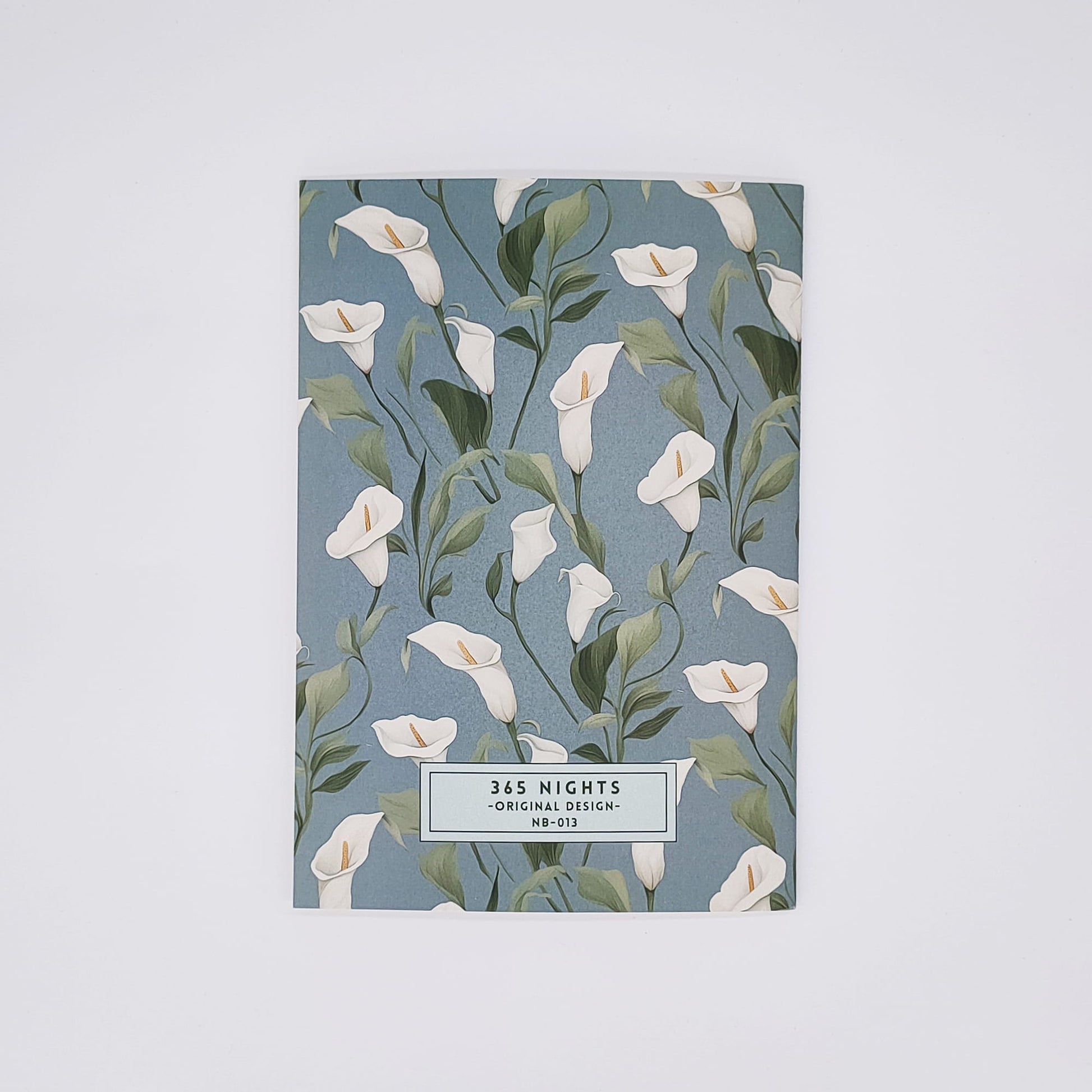 Calla Lily Notebook Back