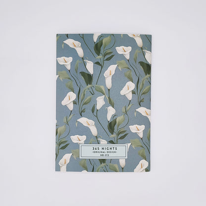 Calla Lily Notebook Back