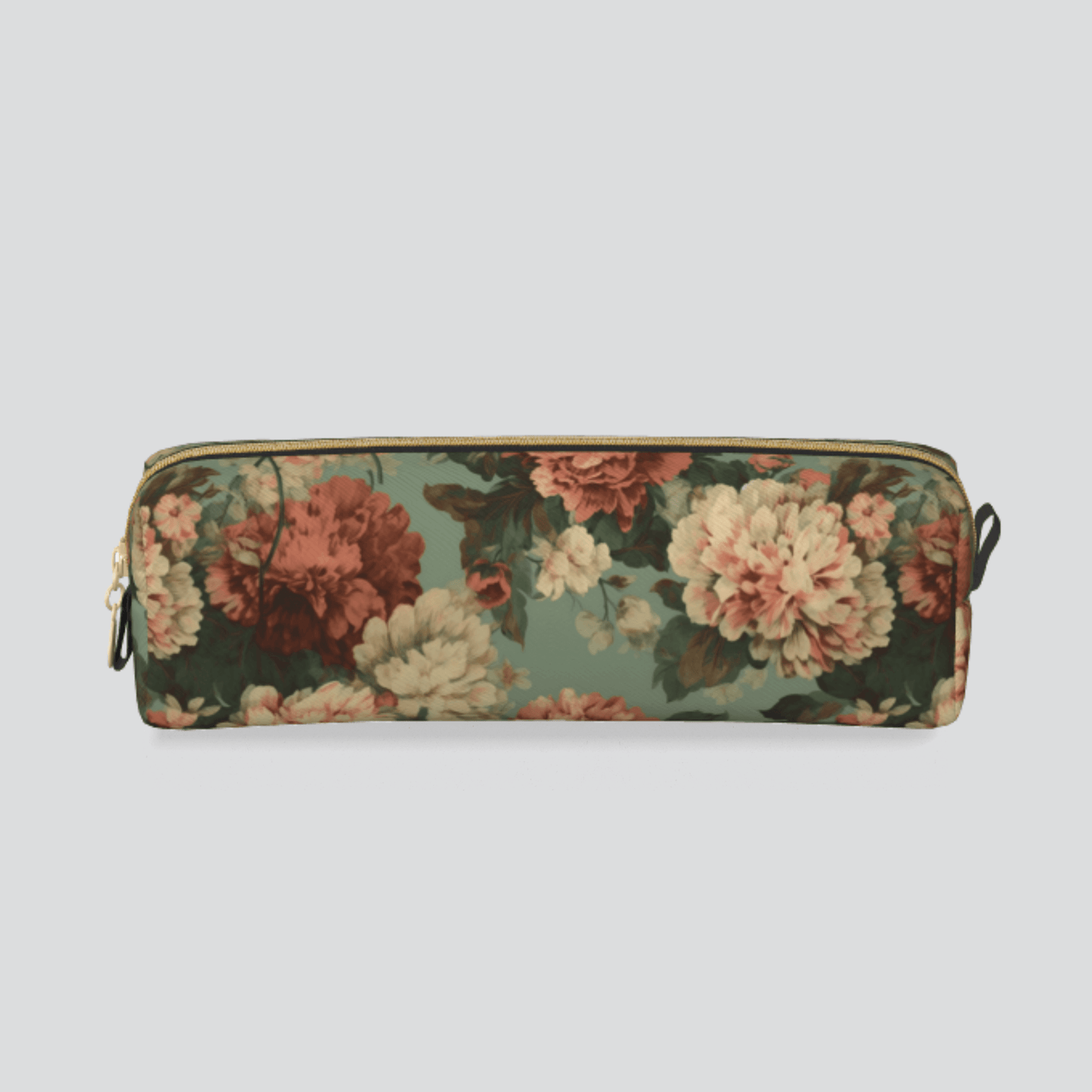 Carnation Pattern Vegan Leather Pen case