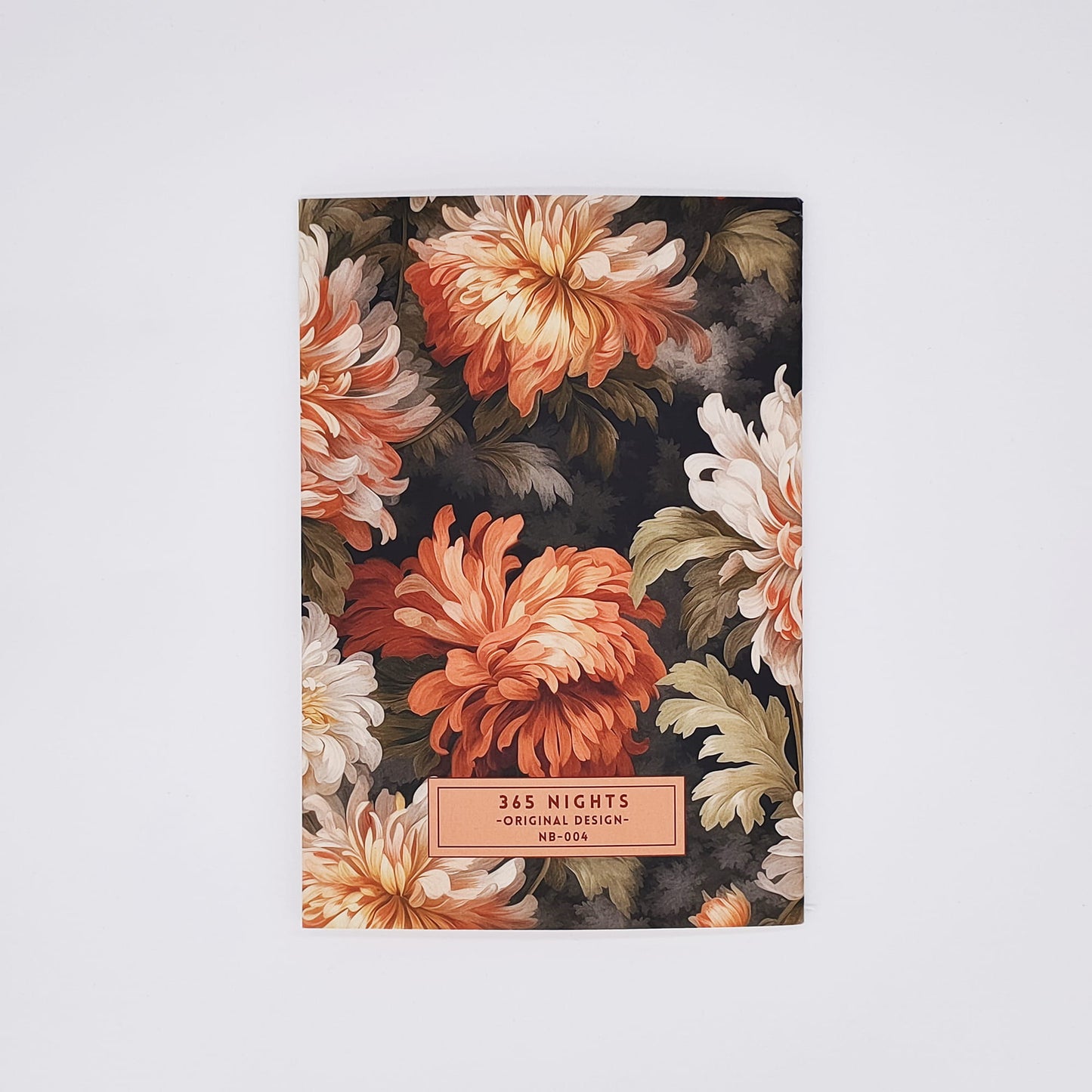 Chrysanthemum Notebook Back