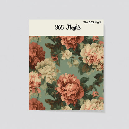 Floral Washi Sticker Set -Carnation Washi Paper