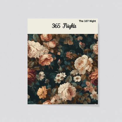 Floral Washi Sticker Set - Rose Washi Paper