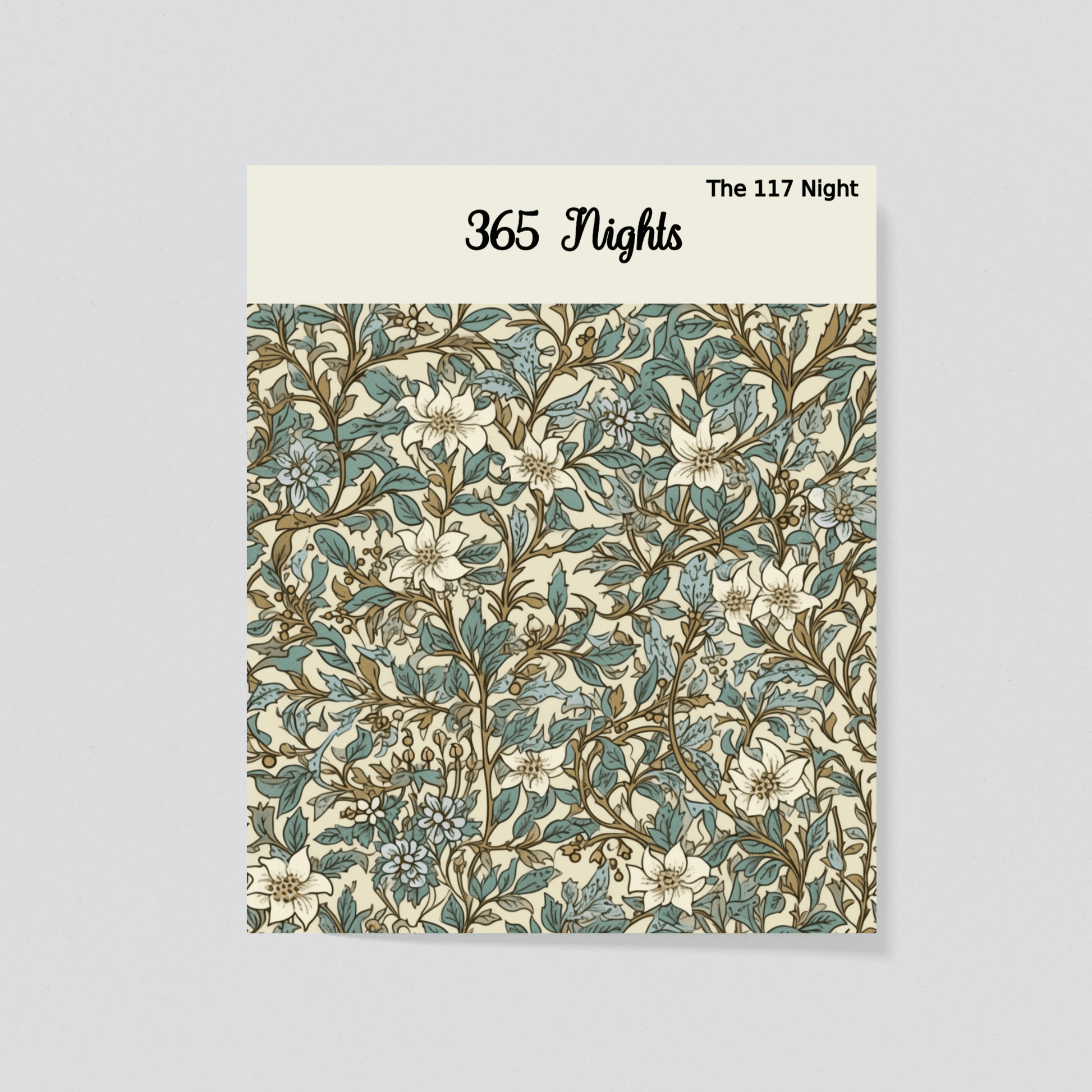 Floral  Washi Sticker Set - William Morris Lobelia Sticker Washi paper