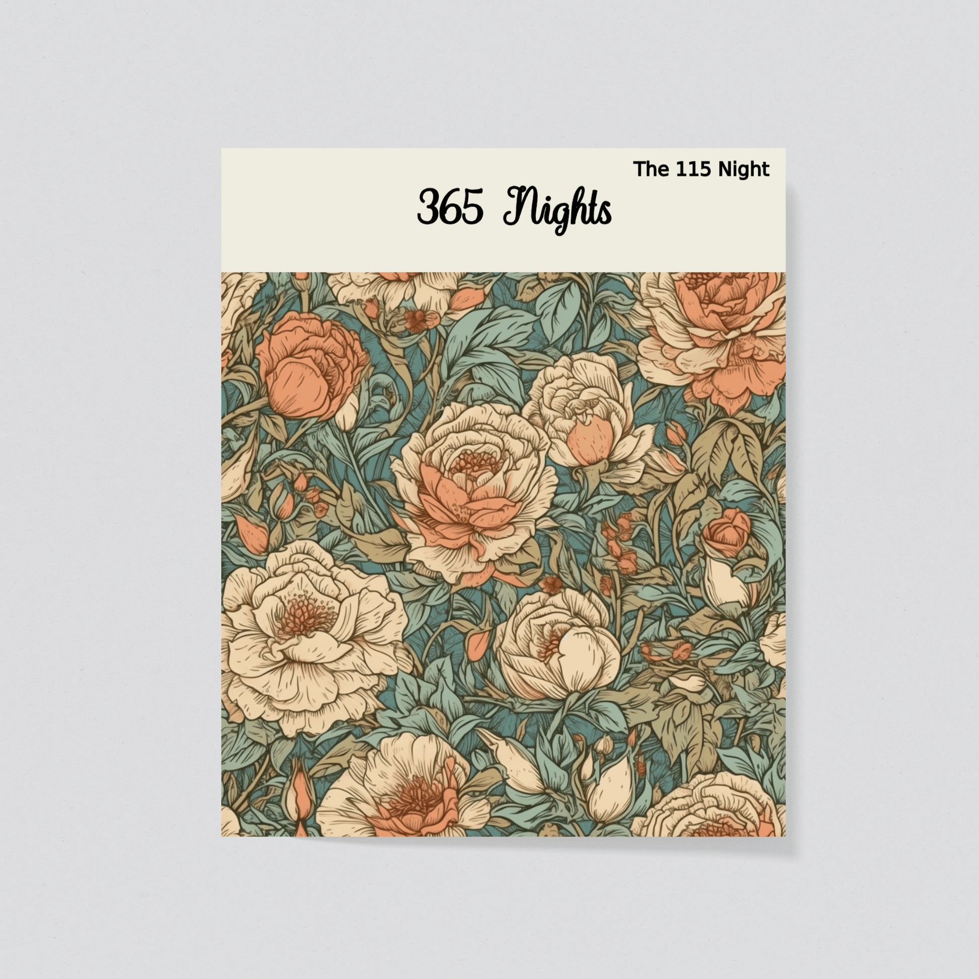 Floral  Washi Sticker Set - William Morris Rose Sticker Washi paper