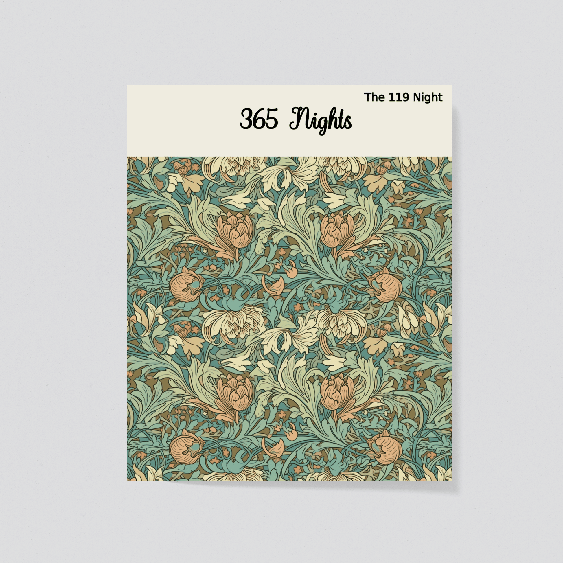 Floral  Washi Sticker Set - William Morris Tulip Sticker Washi paper