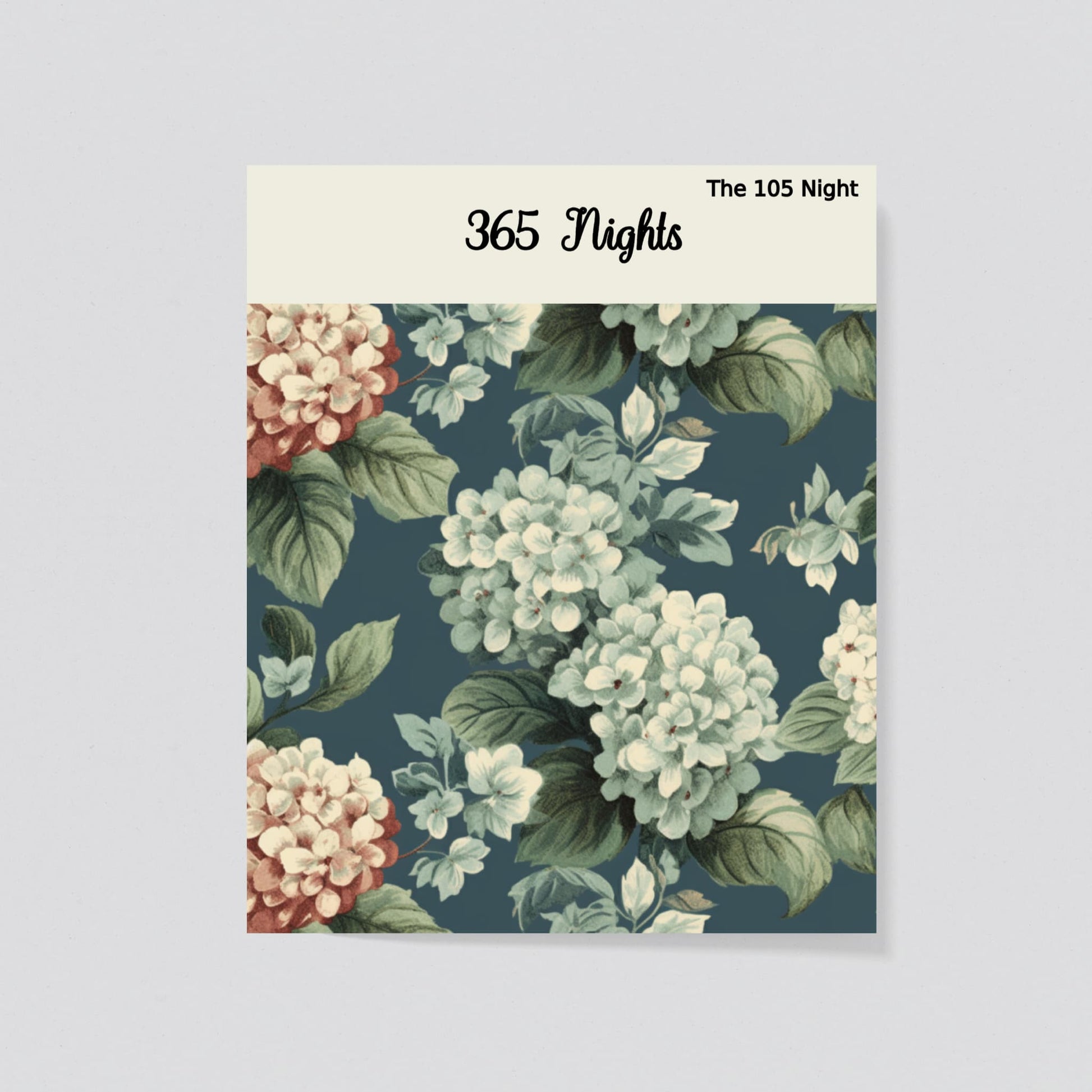 Floral Washi Sticker Set - hydrangea Washi Paper