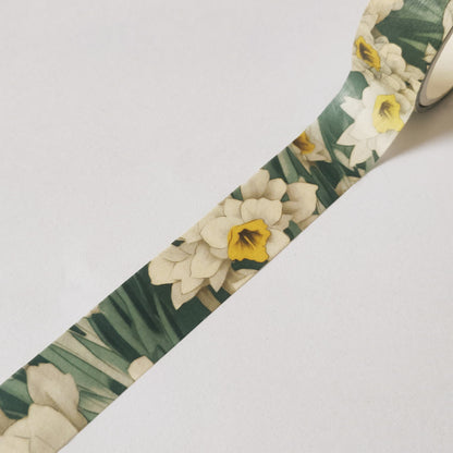 Floral Washi Tape Set - Daffodil Washi Tape Detail