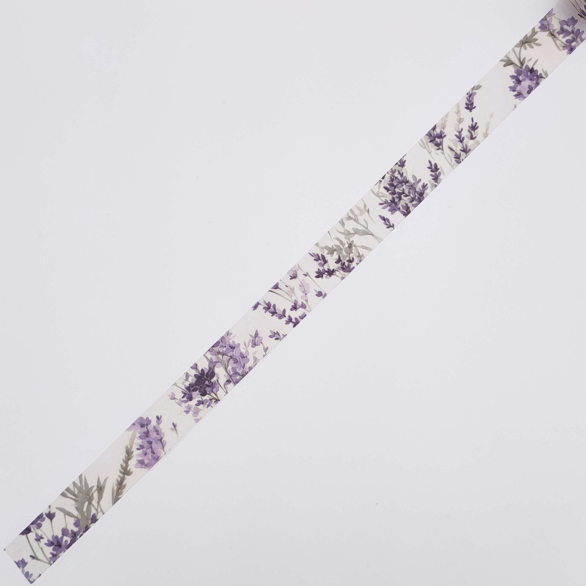 Floral Washi Tape Set - Lavender Flower Washi Tape Loop