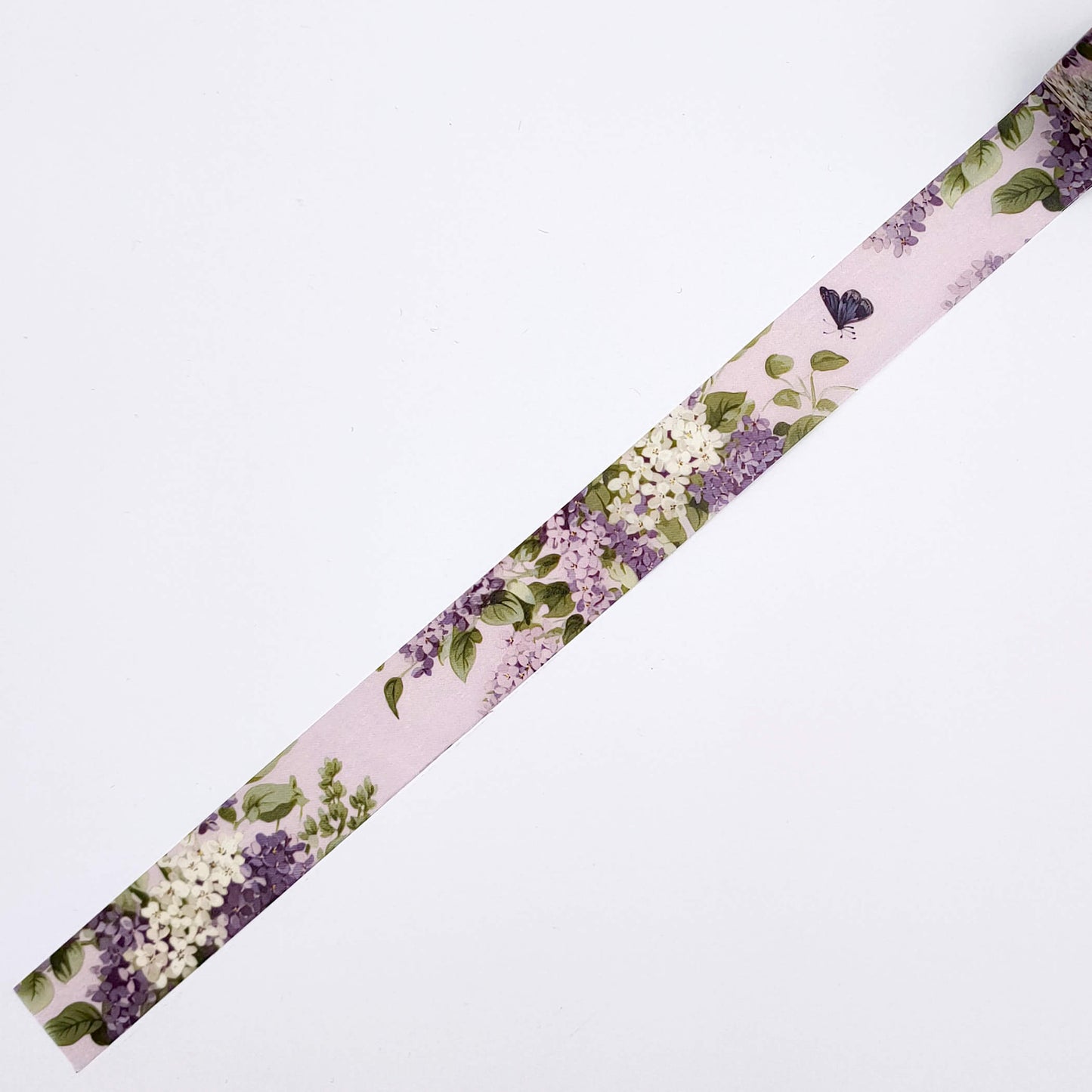 Floral Washi Tape Set - Lilac Flower Washi Tape Loop