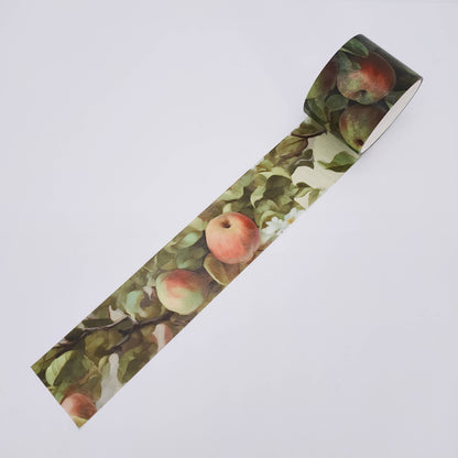 Fruit Harvest Washi Tape Set - Autumn Masking Tape Apple