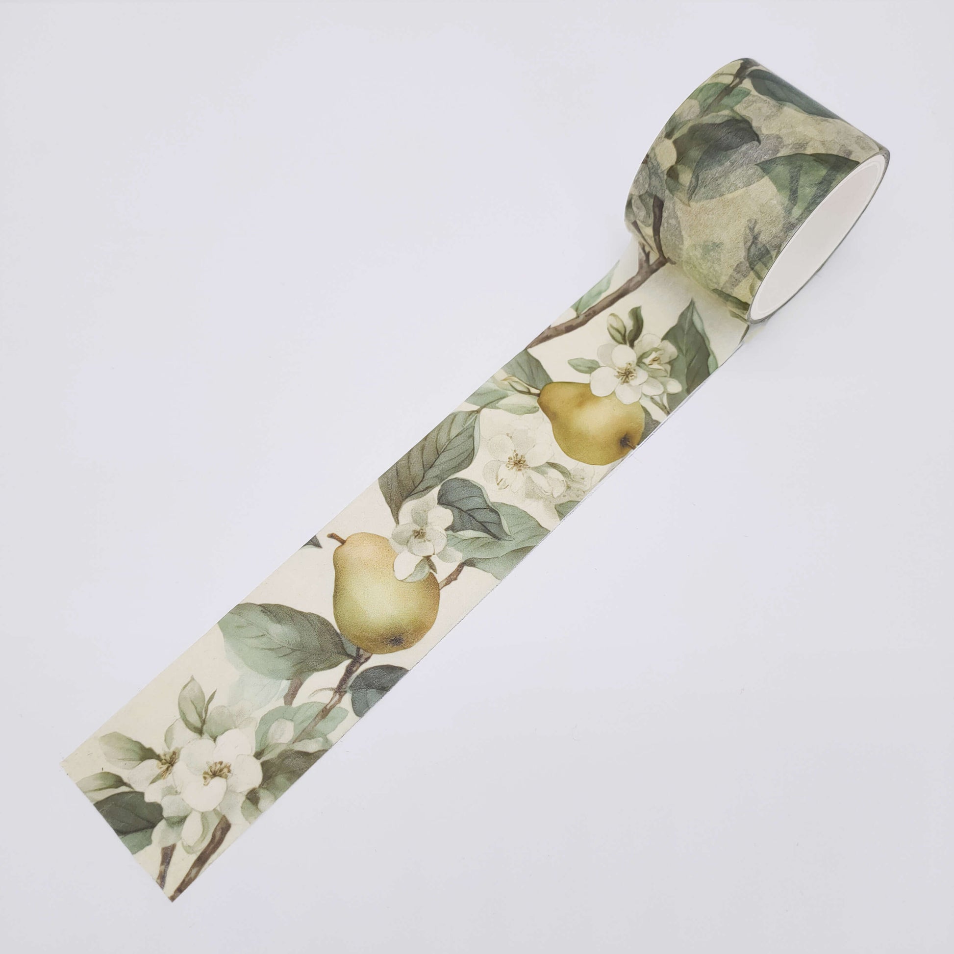 Fruit Harvest Washi Tape Set - Autumn Masking Tape Pear