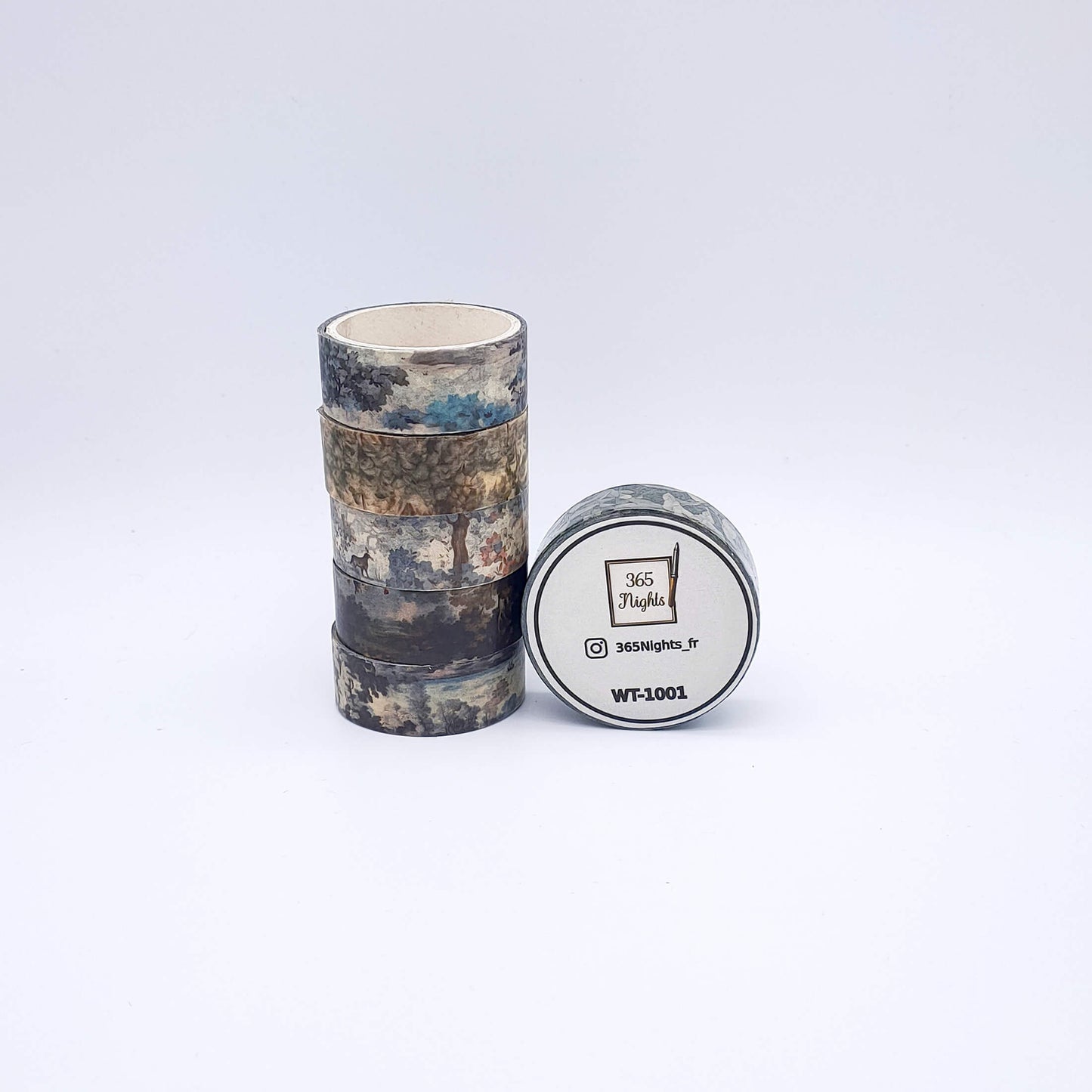 Landscape Washi Tape set - timeless paysage Island Harbor River Lake Travel Washi Tape Loop Roll