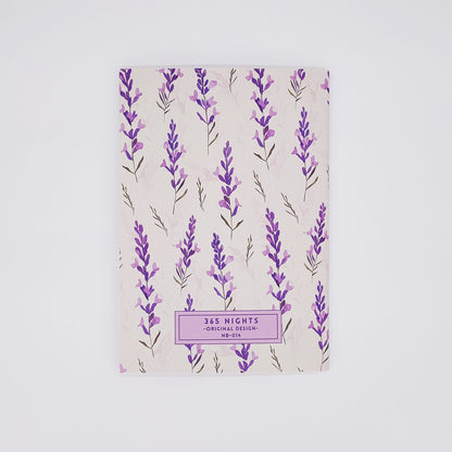 Lavender Notebook Back