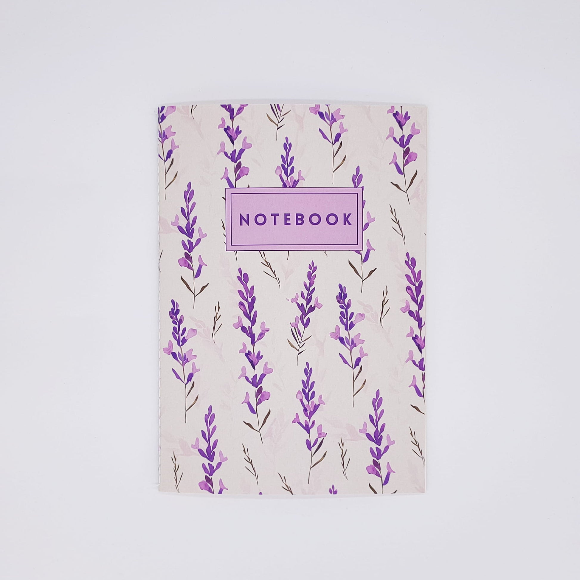 Lavender Notebook Front