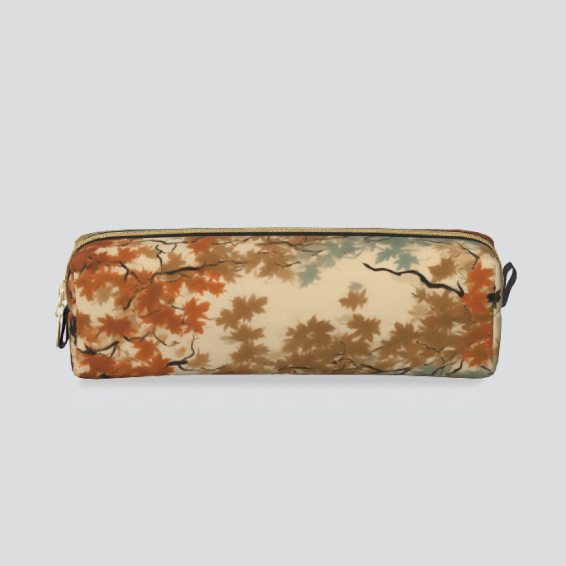 Maple Tree leaves Pattern Vegan Leather Pen case