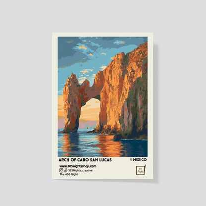 Natural Scenery washi sticker - Arch of Cabo San Lucas