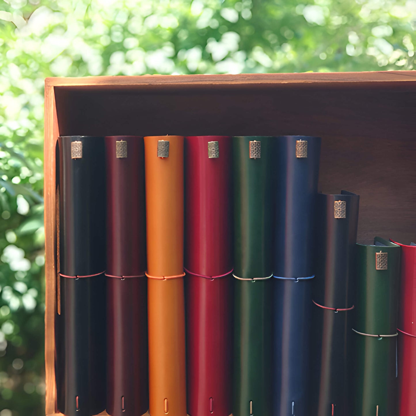 VOYAGE - Personalizable Leather Travel Journal Notebook