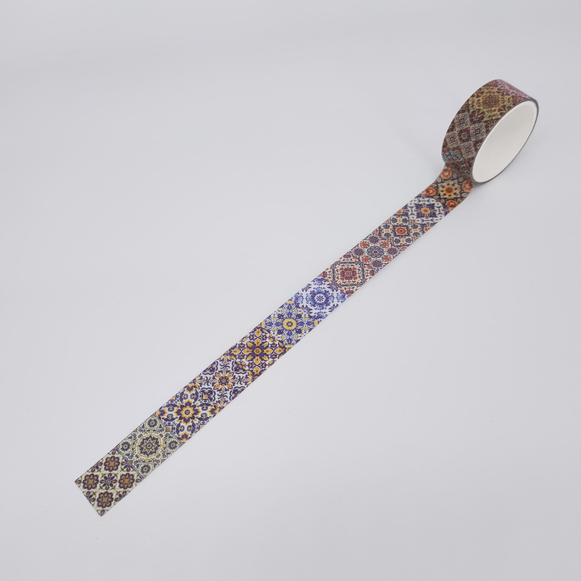 Small Mediterranean Tiles Infinite Mosaic Washi Tape