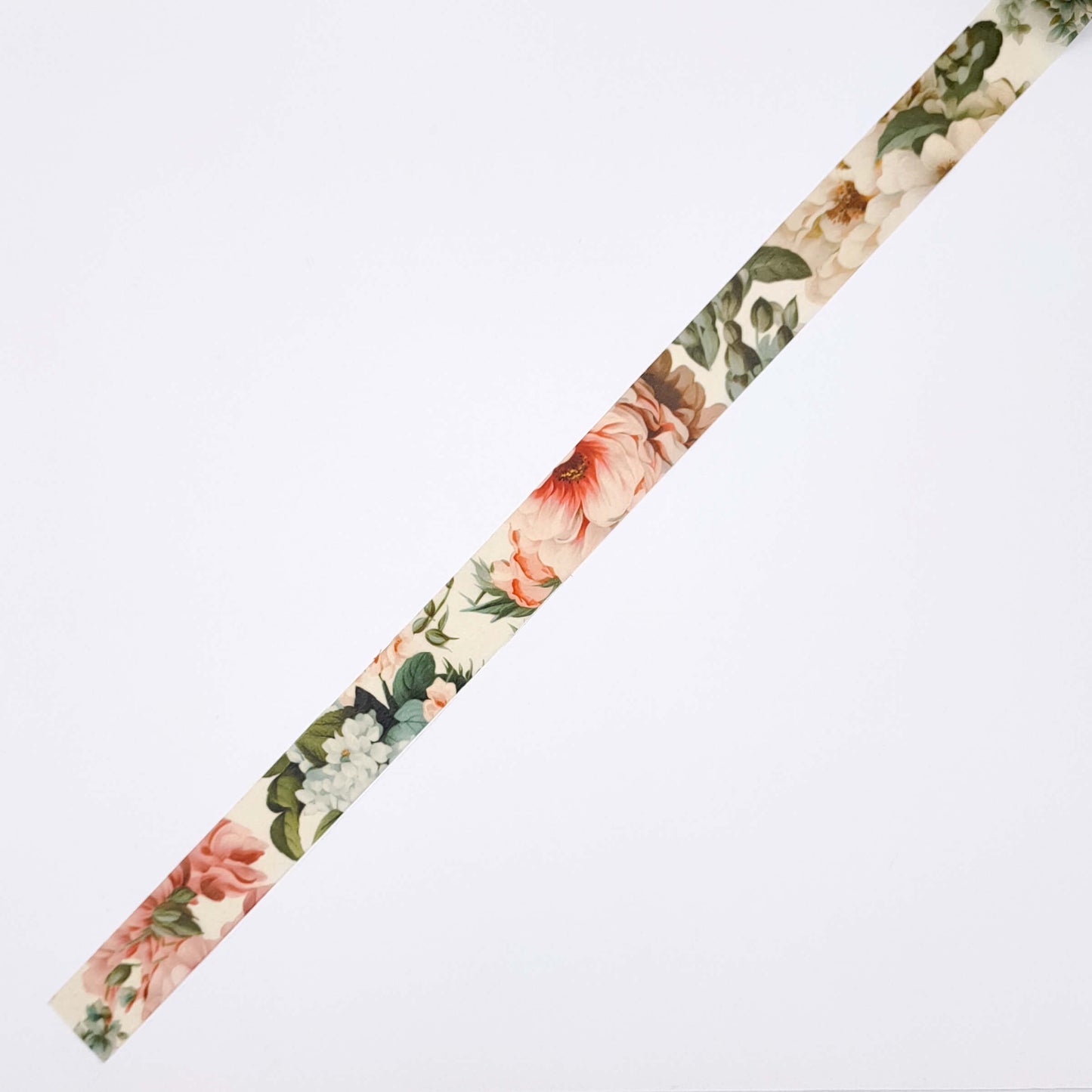 Spring Floral Washi Tape Set - Peony Washi Tape Loop