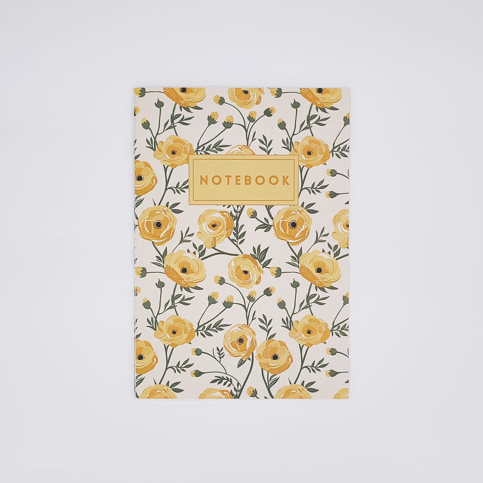 Yellow Rose Notebook Front