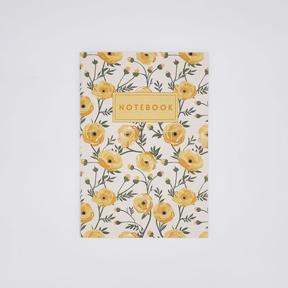 Yellow Rose Notebook Front