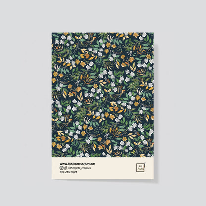 spring meadow  - floral pattern washi sticker i