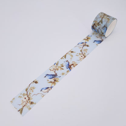 tanager birds tree washi tape roll